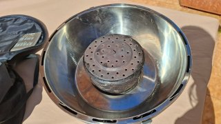 Barbacoa Lotusgrill XL para 8, sin humos