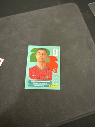 Cromo especial Haaland y Cristiano Ronaldo