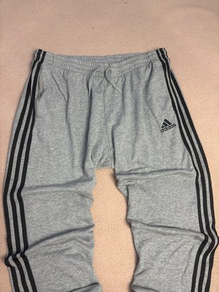 Pantalones Adidas Baggy Y2K Retro Grises