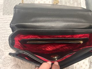 Borsa a tracolla Love Moschino nera