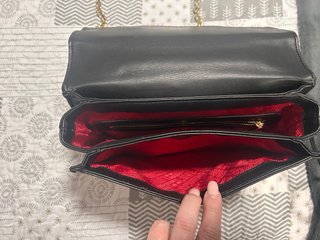 Borsa a tracolla Love Moschino nera