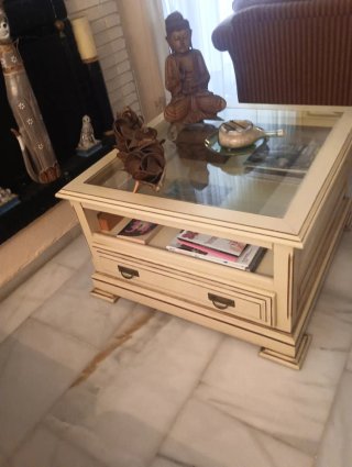 Marbella:642213986/Cómoda de salón color crema