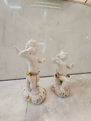 Figuras de ángeles de Biscuit i Oro