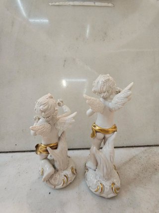 Figuras de ángeles de Biscuit i Oro