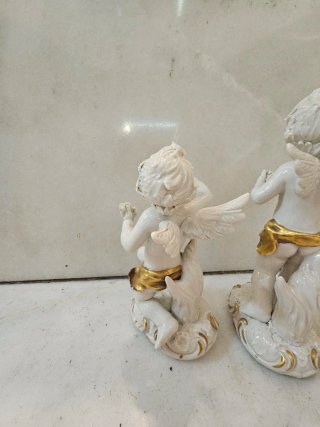 Figuras de ángeles de Biscuit i Oro