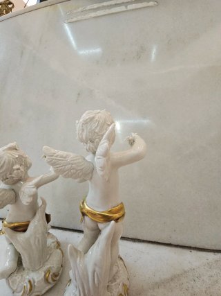 Figuras de ángeles de Biscuit i Oro