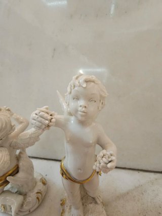 Figuras de ángeles de Biscuit i Oro