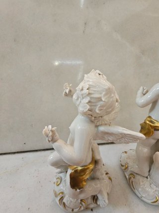 Figuras de ángeles de Biscuit i Oro
