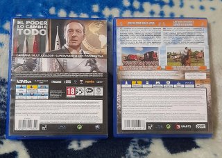 Lote 4 juegos PS4: Call of Duty, Farming Simulator