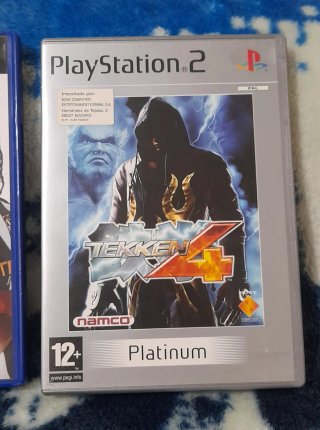 Lote 3 juegos PS2: FIFA 2003, Tekken 4, Kinetic Co