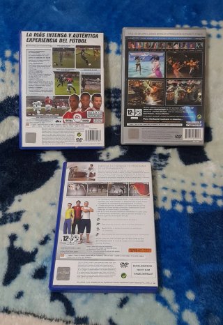 Lote 3 juegos PS2: FIFA 2003, Tekken 4, Kinetic Co