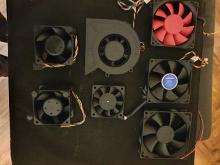 Lote de 7 ventiladores