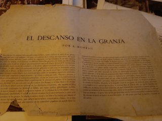Litografía Conquista de Orán