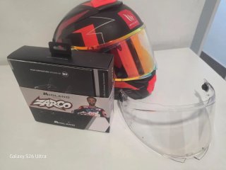 Casco de moto MT intercomunicador midland