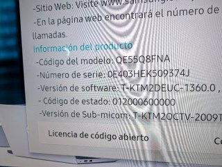 Samsung QLED TV Negro
