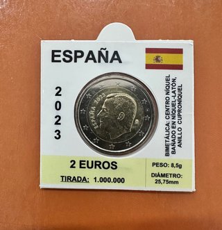 2 euros españa 2023