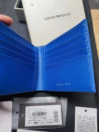 Portafoglio Emporio Armani Blu