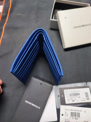 Portafoglio Emporio Armani Blu