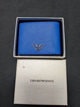 Portafoglio Emporio Armani Blu