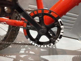 Bicicleta California Roja