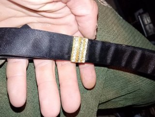 Cinturón Giambattista Valli Negro Original