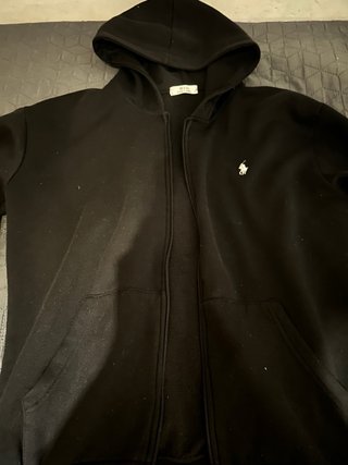 Sudadera Polo Ralph Lauren Negra Cremallera M