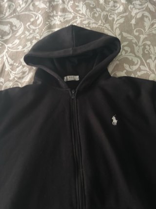 Sudadera Polo Ralph Lauren Negra Cremallera M