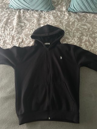 Sudadera Polo Ralph Lauren Negra Cremallera M