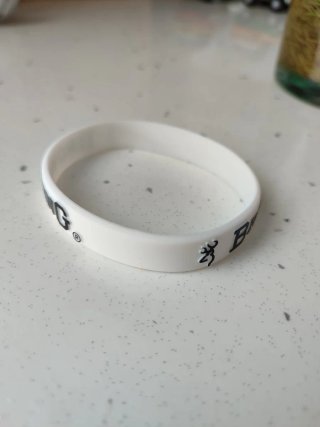 Pulsera Browning Blanca caza cazador