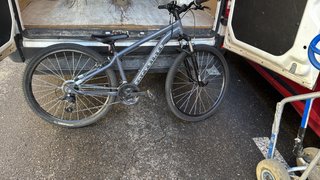 Bicicleta Rockrider Gris