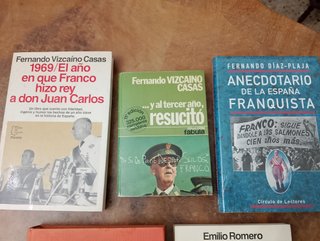 Emilio Romero, Franco y Vizcaino-Casas 5 libros