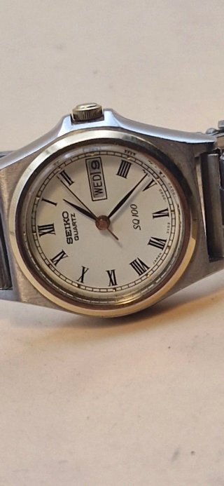 Orologio Seiko SQ 100 Vintage - Quadrante Romano