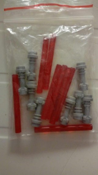 8 Spade Star Wars Lightsaber Minifigure Tipo Lego