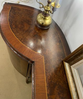 Antigua consola bombé estilo Luis XV