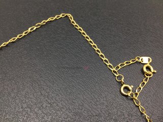 cadena oro 18k 30cm