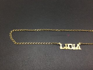 cadena oro 18k 30cm