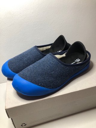 Mahabis Classic Zapatillas Casa Azul Gris estrenar