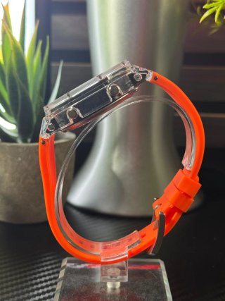Reloj G-Shock Transparente Naranja