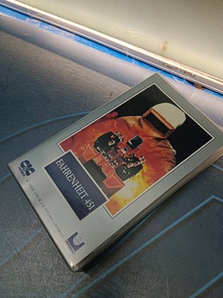 vhs , FAHRENHEIT 451 (1966)