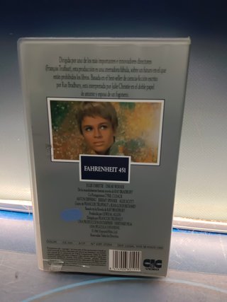 vhs , FAHRENHEIT 451 (1966)