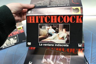 45 Caratulas de películas VHS Colección Alfred Hitchcock.