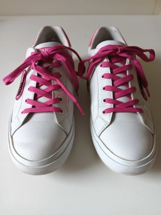 Tênis Trussardi Branco e Rosa