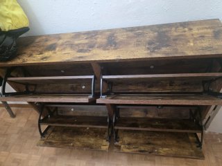 Zapateros madera (menos de 6 meses uso)