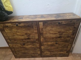 Zapateros madera (menos de 6 meses uso)