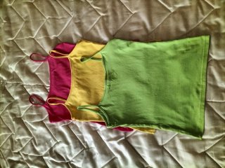 Lote 3 Camisetas Tirantes Niña T.8/9