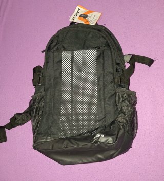 Mochila deportiva CRIVIT negra