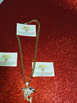 Conjunto Oro 18k Delfín - Joyería Martin