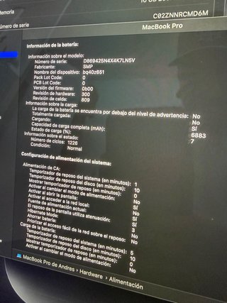 MacBook Pro 16 2019 Plata