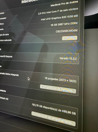 MacBook Pro 16 2019 Plata