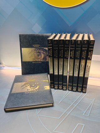 Lote 10 libros, RICARDO DE LA CIERVA. LA HISTORIA SE CONFIESA. OBRA COMPLETA, 10 tomos